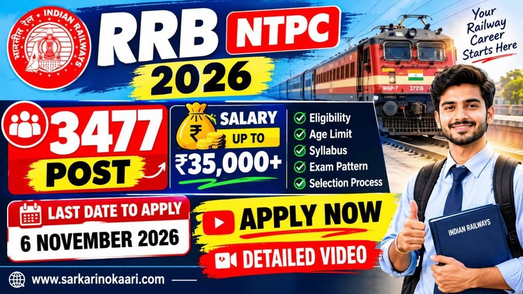 RRB NTPC Notification Out