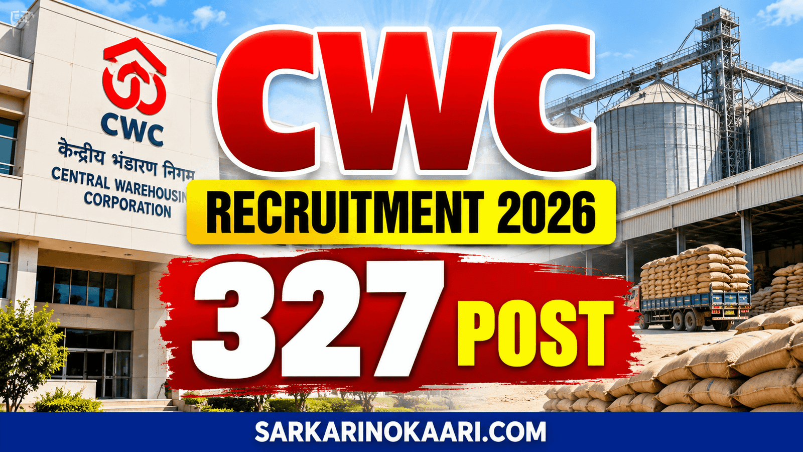 CWC Recruitment 2026 Notification Out