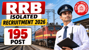 RRB Isolated Recruitment Short Notification out 2026