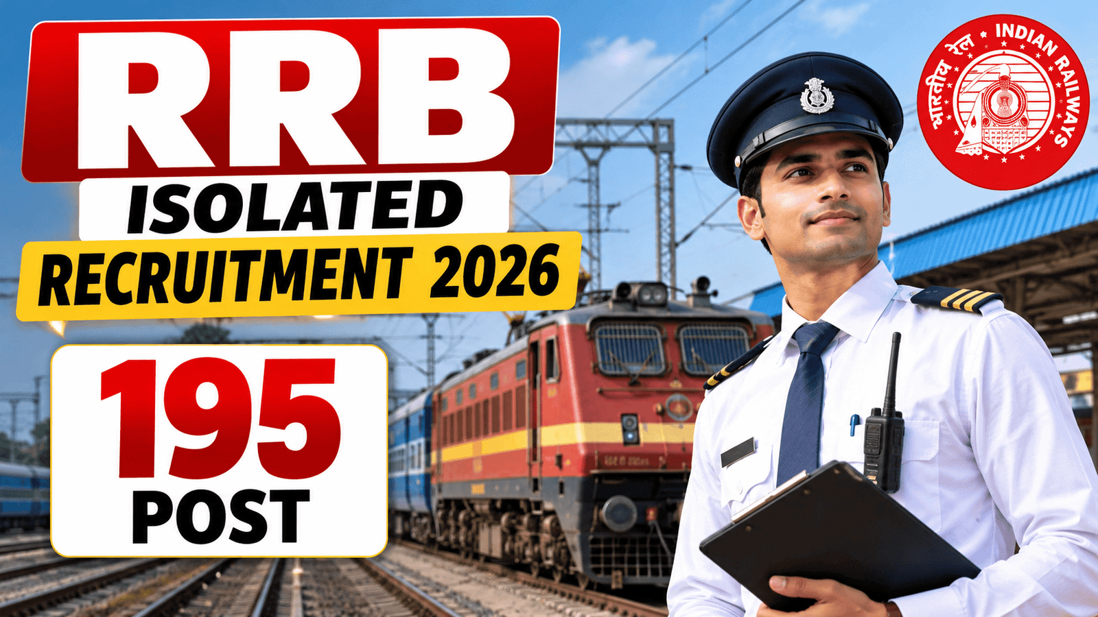 RRB Isolated Recruitment Short Notification out 2026